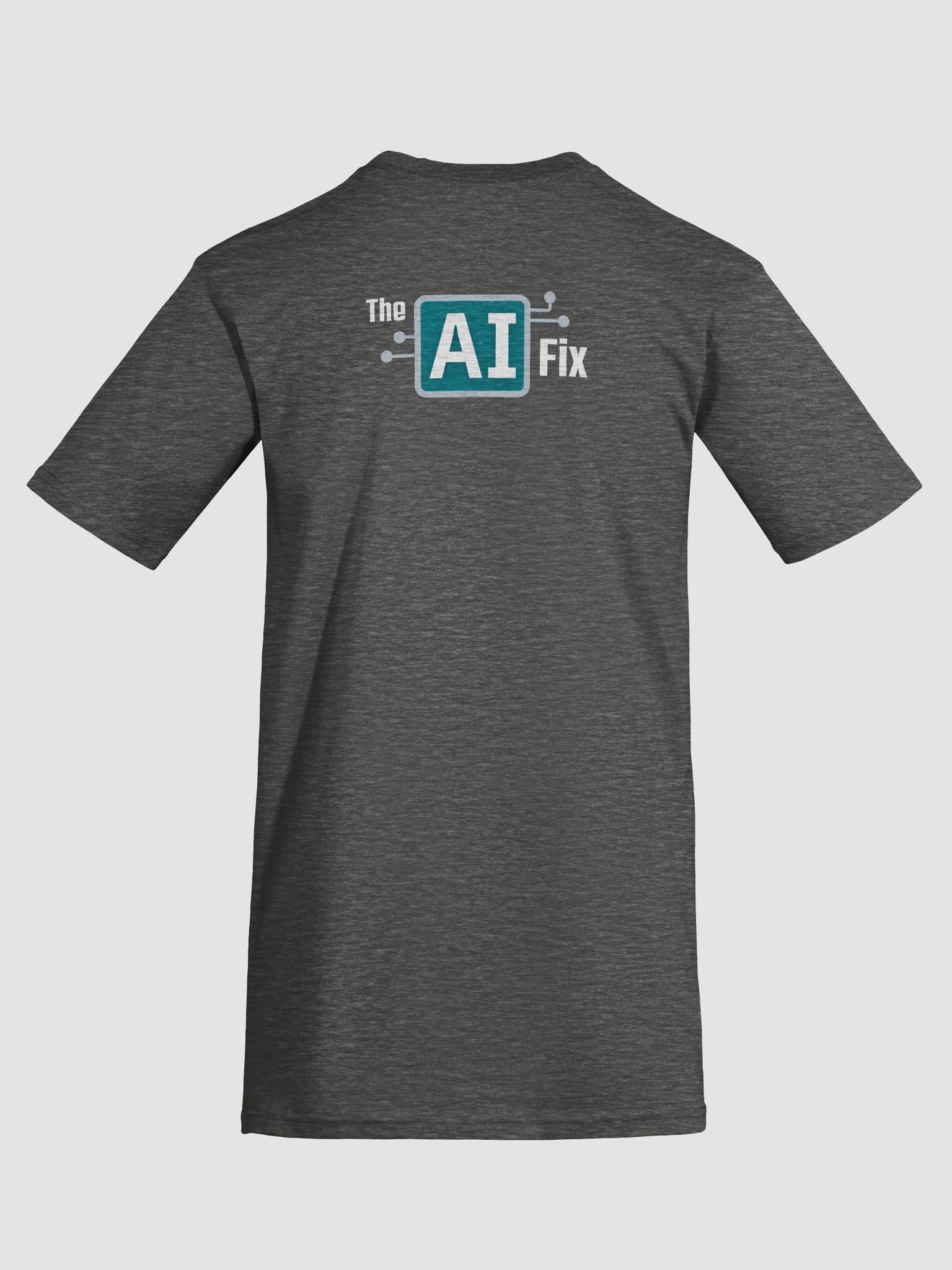 The AI Fix T-shirt (front and back logo) product image (9)