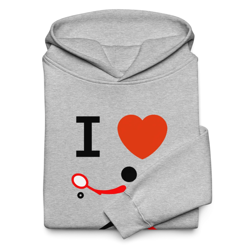 I Love Tennis Hoodie product image (10)