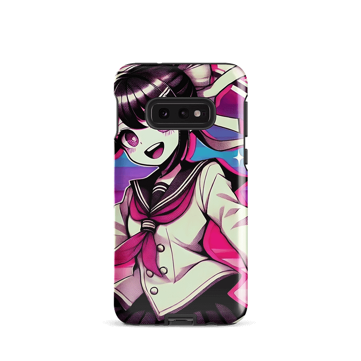 Vibrant Anime Girl Samsung Tough Case - Colorful Kawaii Character Design product image (2)