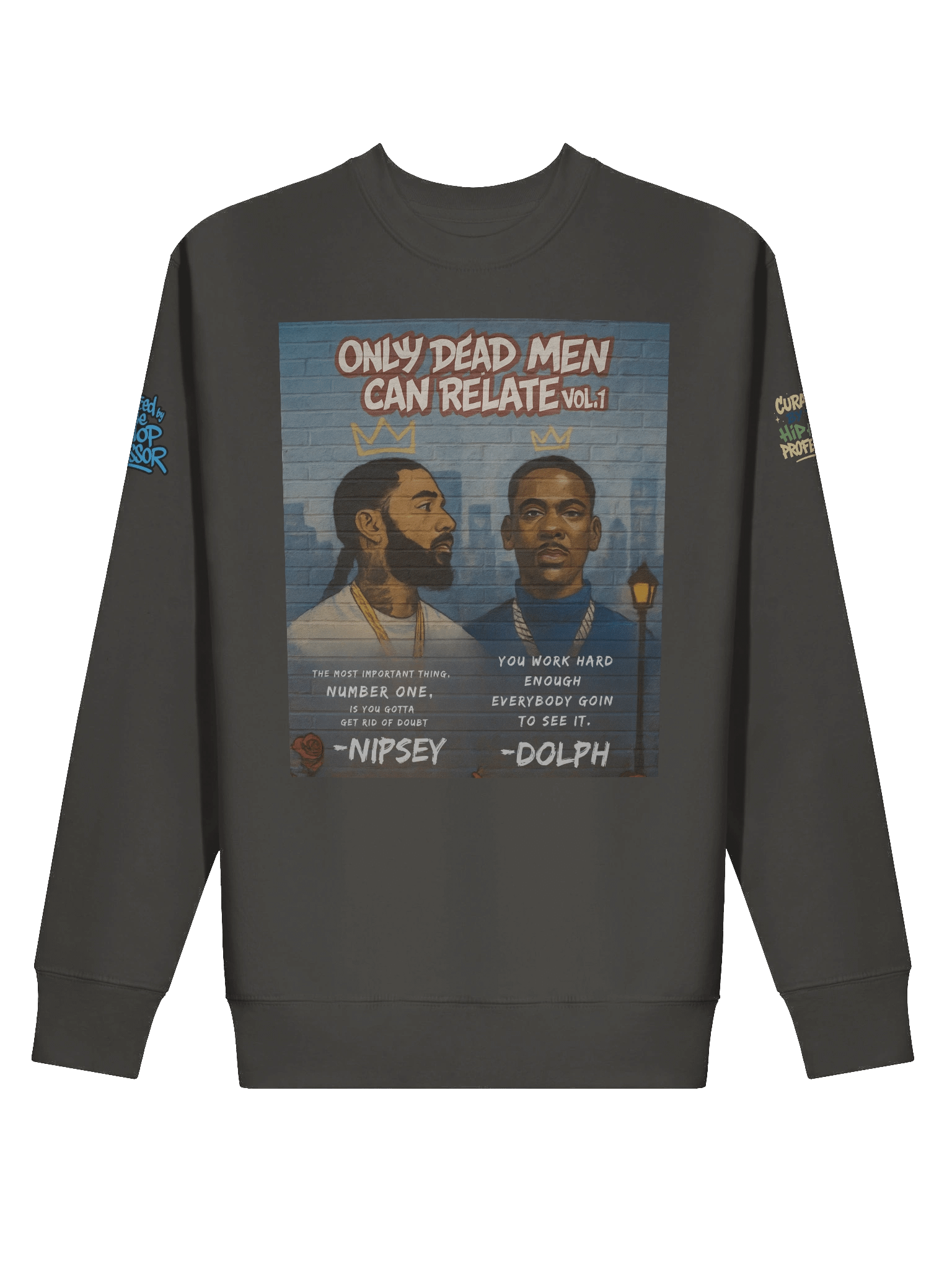 The Hip Hop Professor mixtape mural Sweatshirt product image (11)