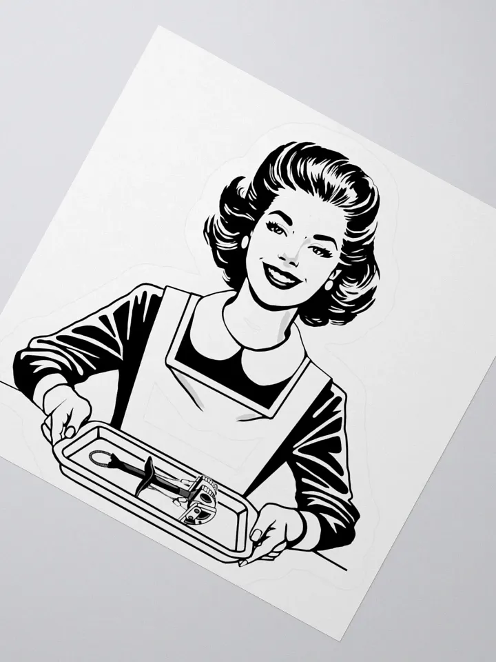 Trad Mom - Kiss Cut Sticker product image (5)