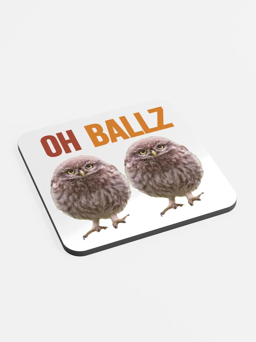 Oh Ballz Coaster (White) product image (3)