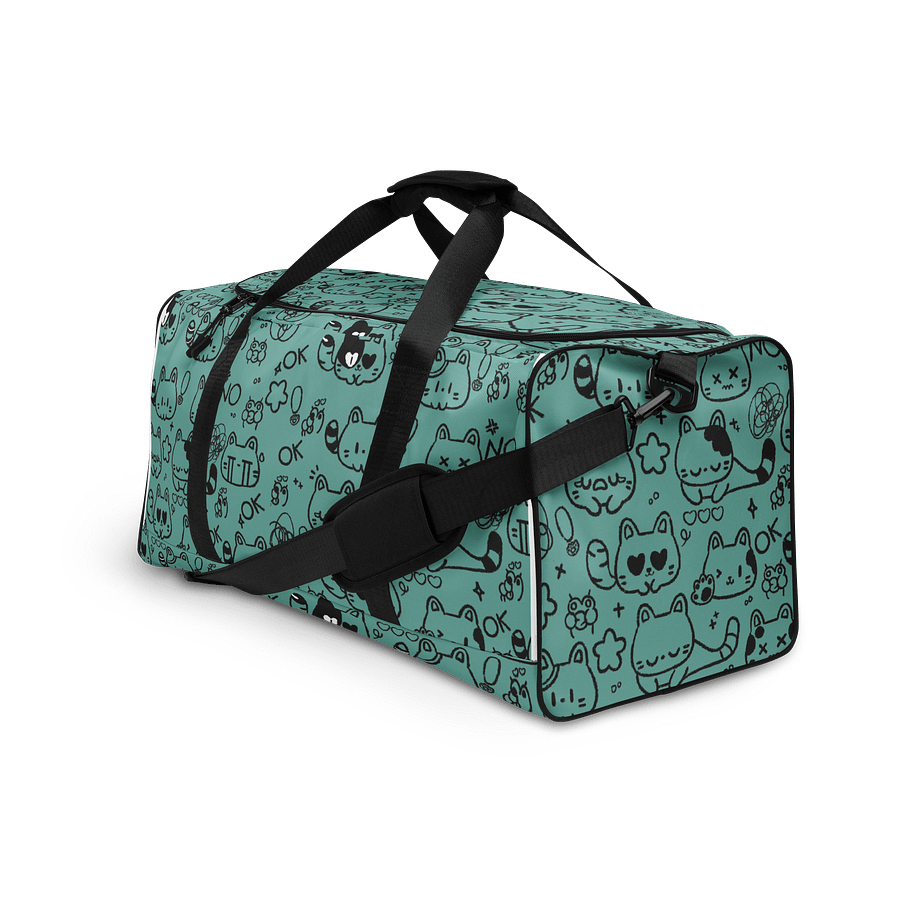 Cats Doodles Duffle Bag product image (3)