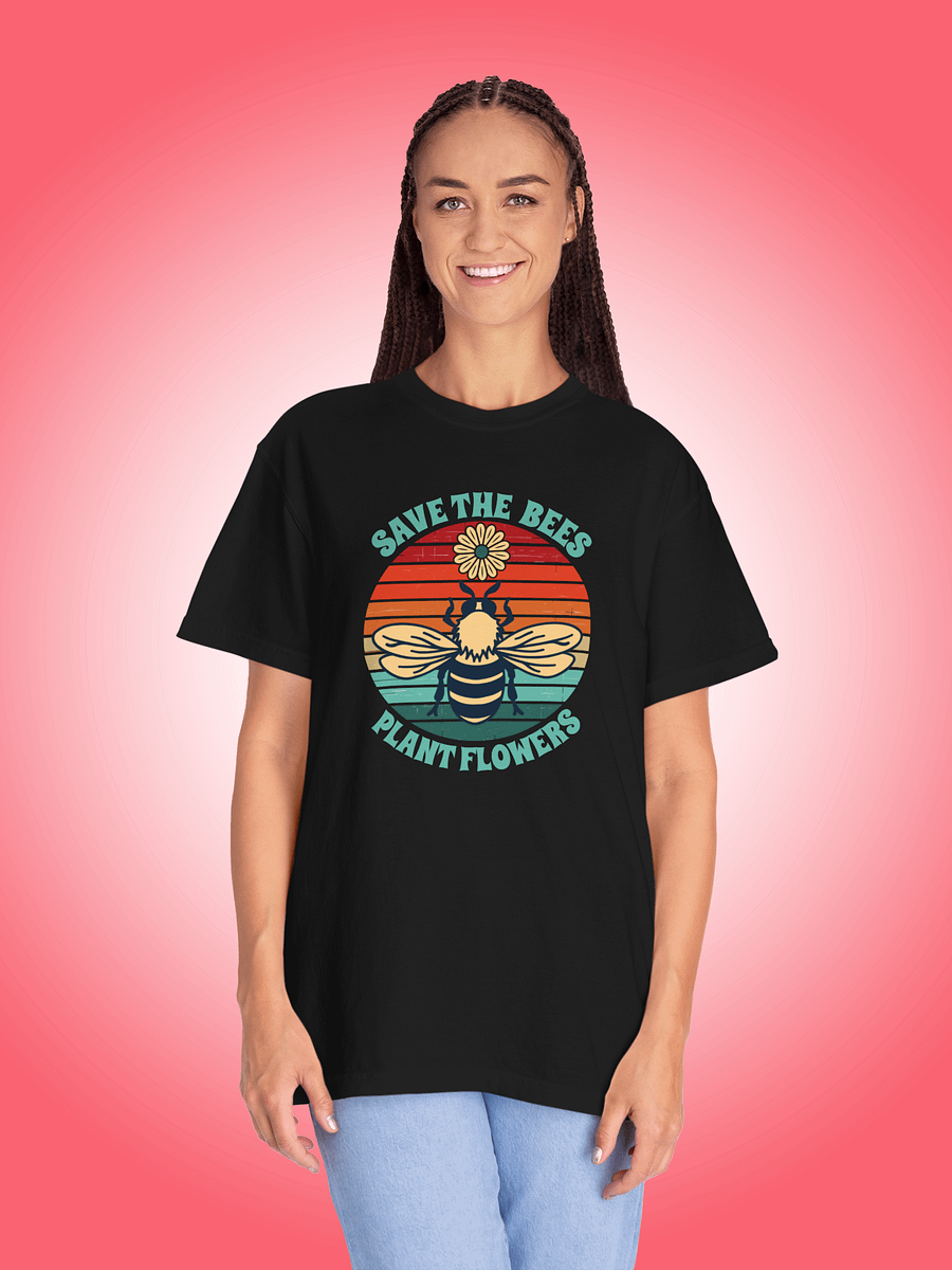 Retro Sunset Save The Bees Plant Flowers product image (1)