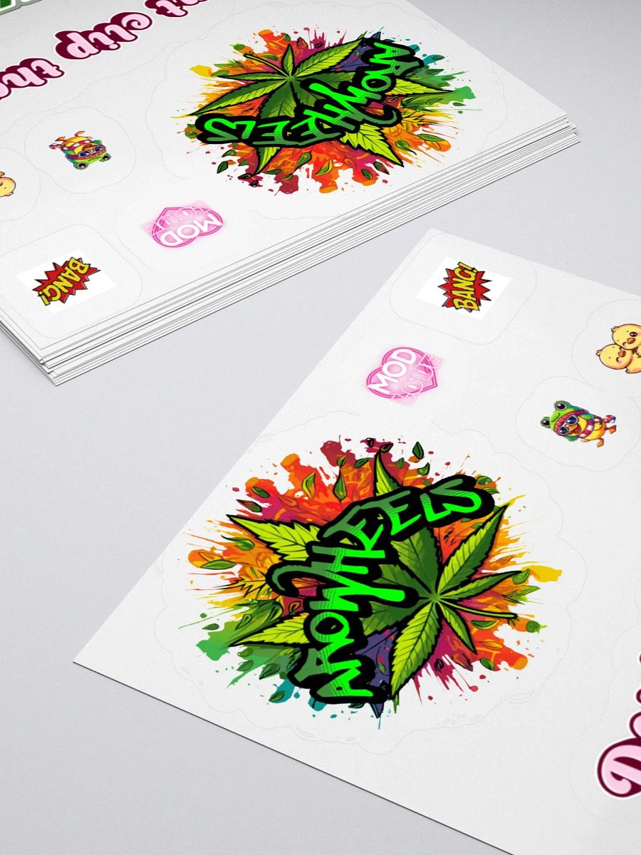 AROW sheet of cutout stickers product image (4)