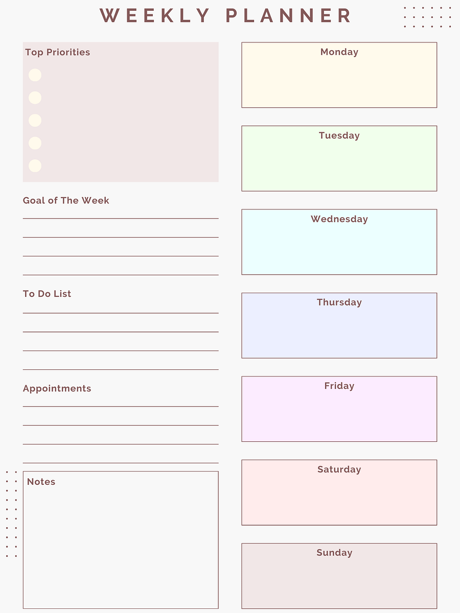 Plan Your Best Year: 2025 Printable Yearly Planner product image (4)