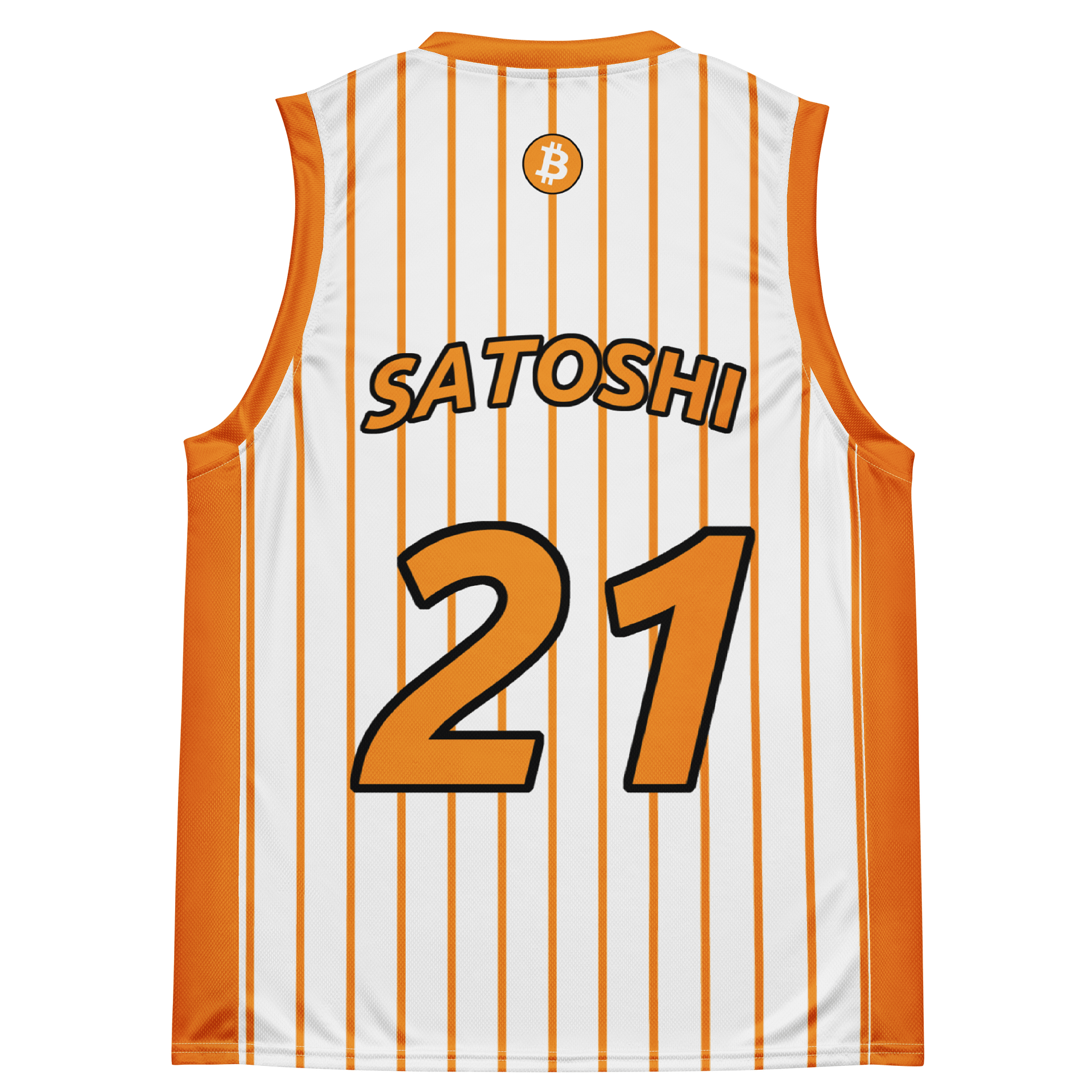 Satoshi Bitcoin Jersey (White) product image (1)