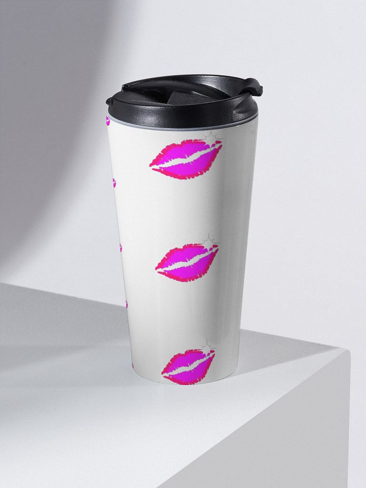 Kiss Me Stainless Steel Travel Mug product image (2)