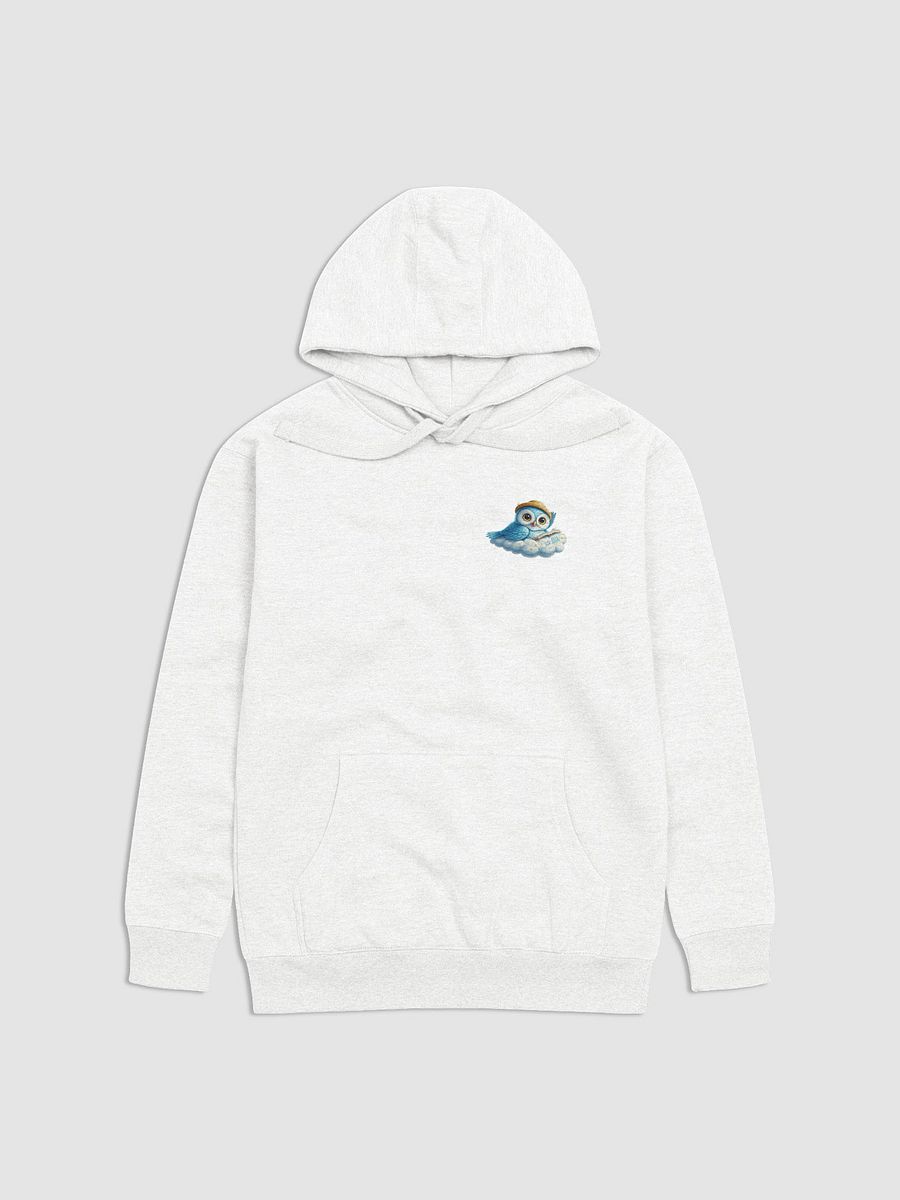 Whimsical Owl Reading on Cloud Hoodie product image (1)