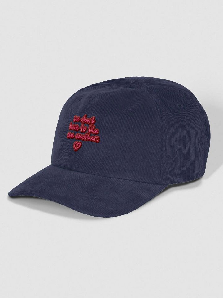 ONE ANOTHER (rose) cord hat product image (2)