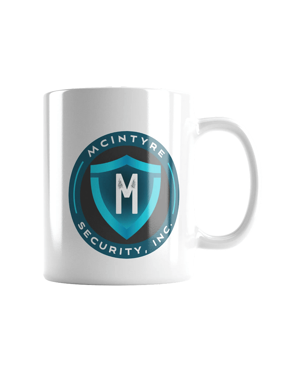 Coffee cup - McIntyre Security, Inc. logo product image (1)