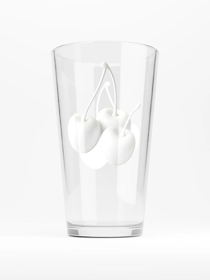 White Cherry Pint Glass product image (1)