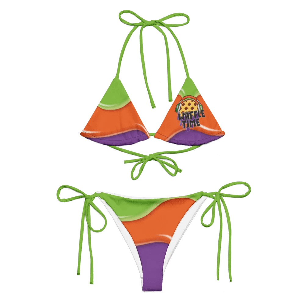 Waffle Time Drippy String Bikini product image (2)