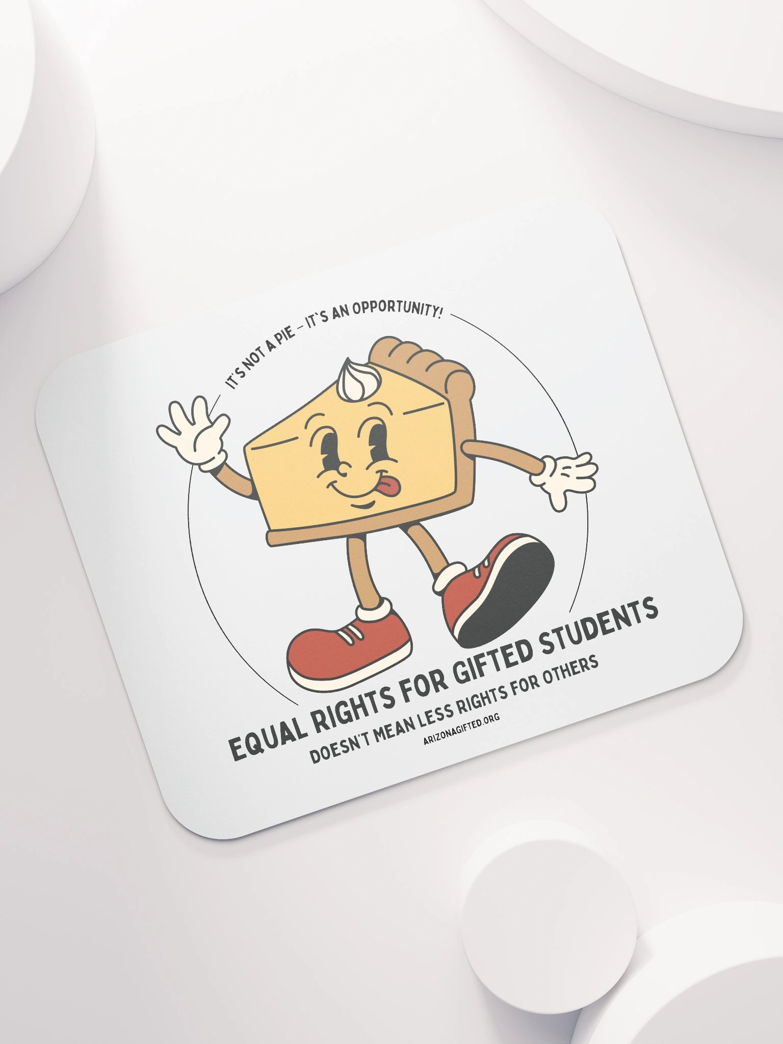 'Slice of the Pie' Advocacy Mousepad product image (7)