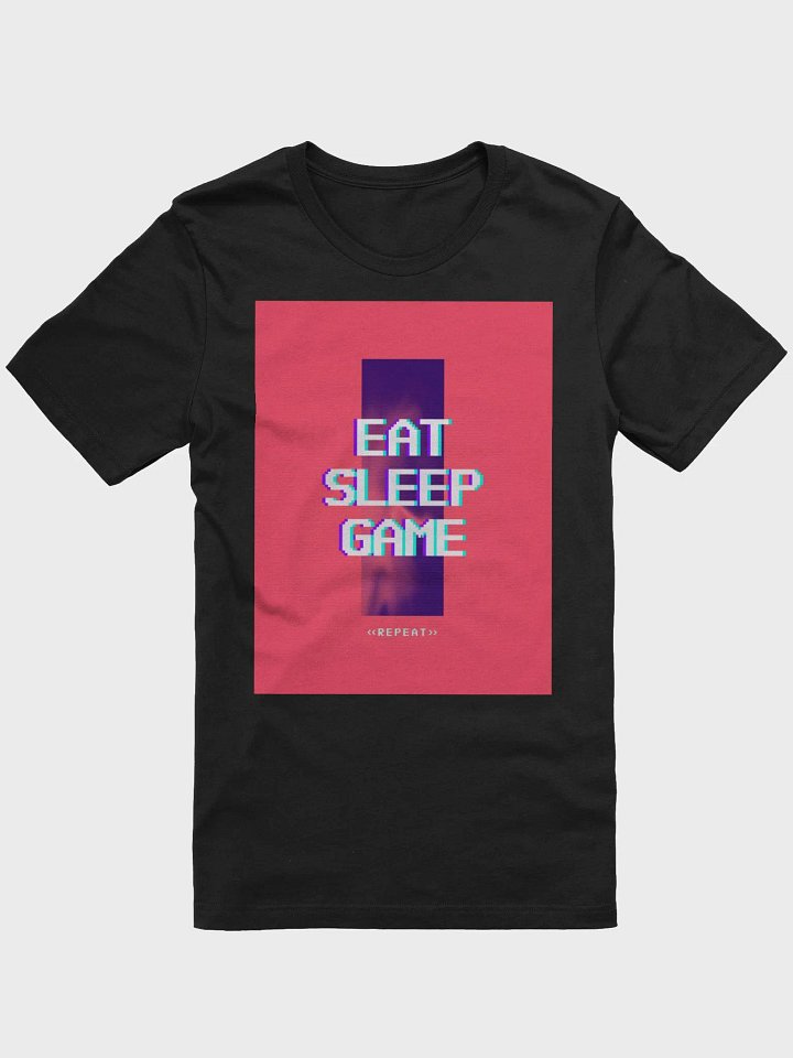 Eat Sleep Game Repeat TShirt product image (1)
