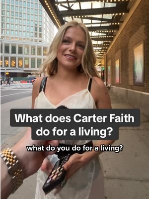 What does @Carter Faith do for a living? #whatdoyoudoforaliving #carterfaith #countrymusic #music #country 
