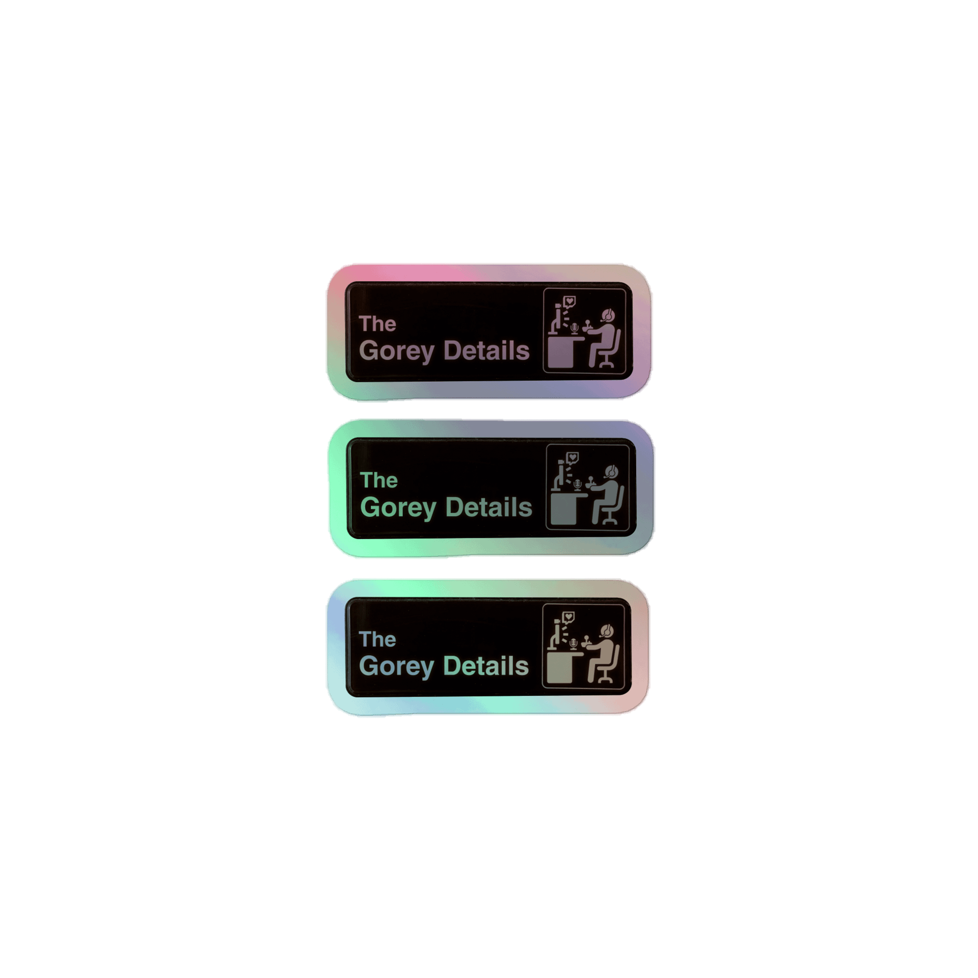 The Studio - Kiss-Cut Holographic Sticker Sheet product image (1)