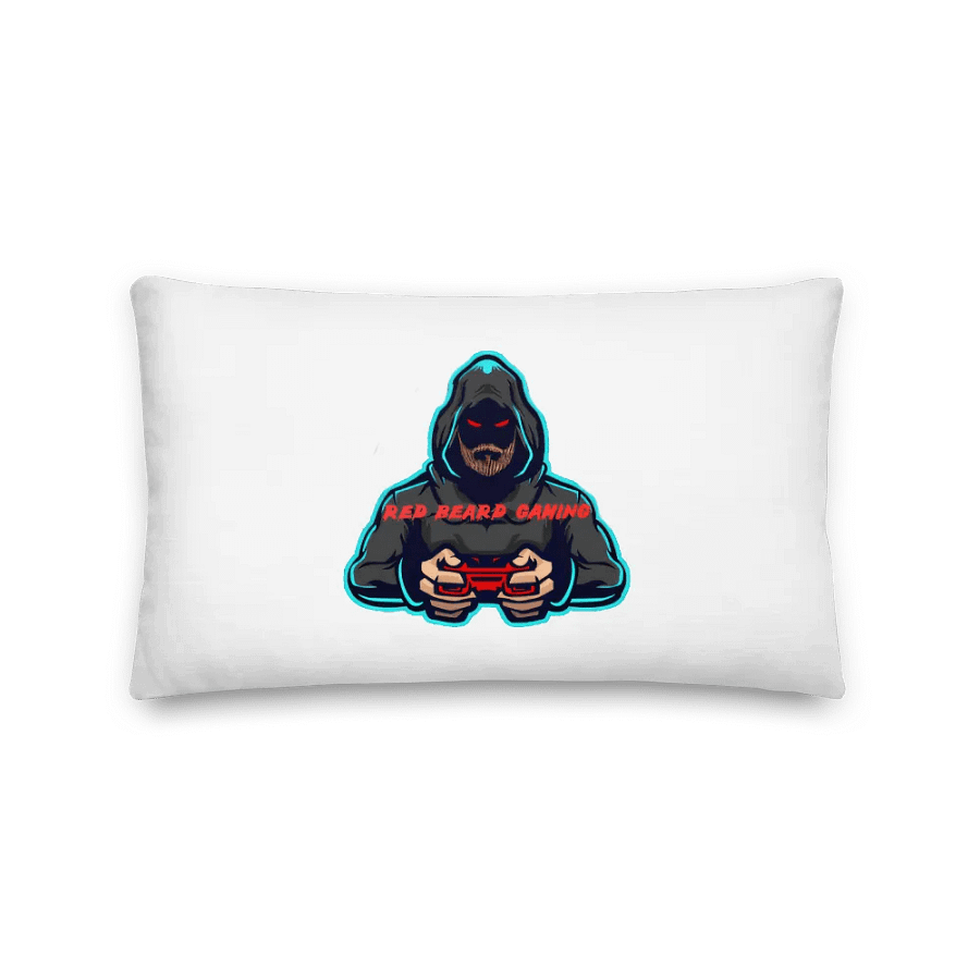 Red beard gaming pillow product image (2)