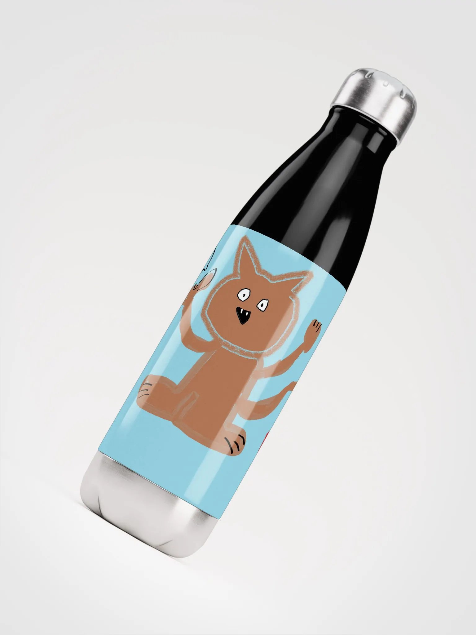 The World's Best Water Bottle! - black or white product image (4)