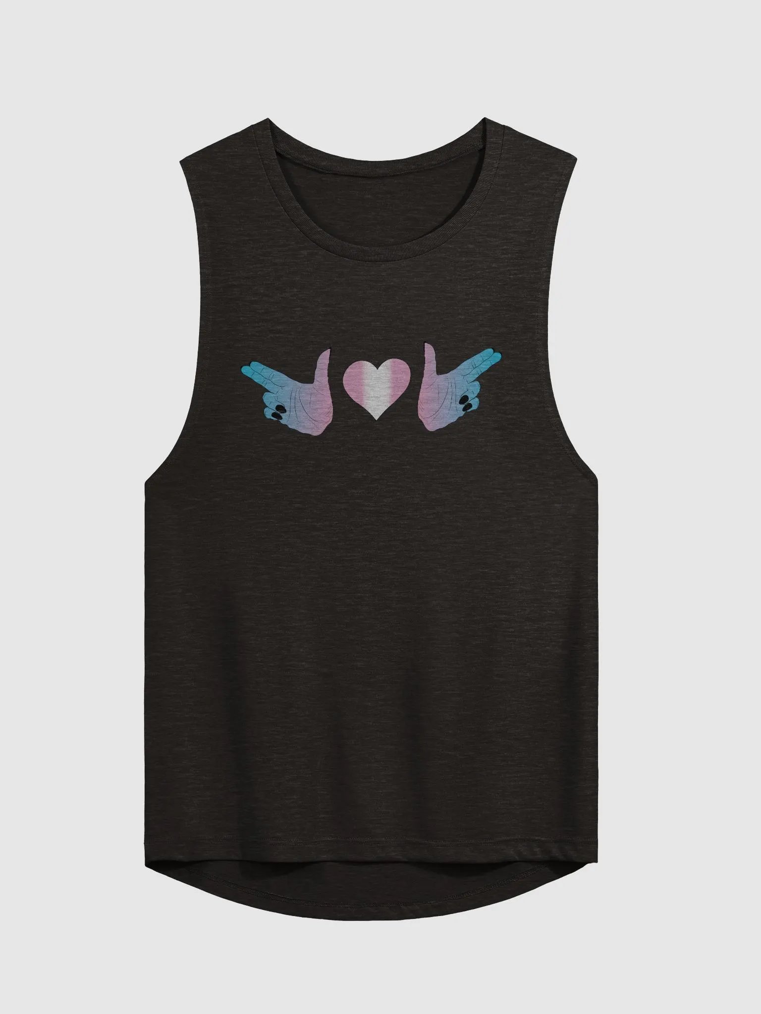 Finer Guns (trans Flag) Tank Top W product image (1)