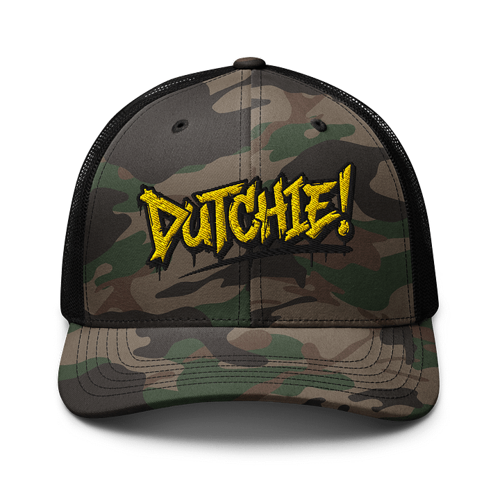 Dutchie! Camo Trucker Hat product image (1)