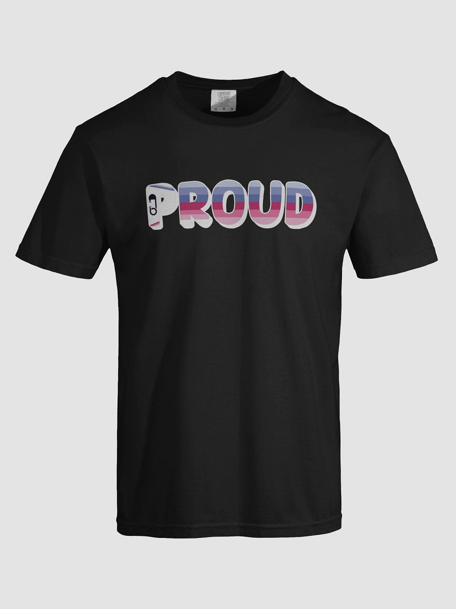 The 'PROUD ABDL' T-Shirt - Black product image (5)