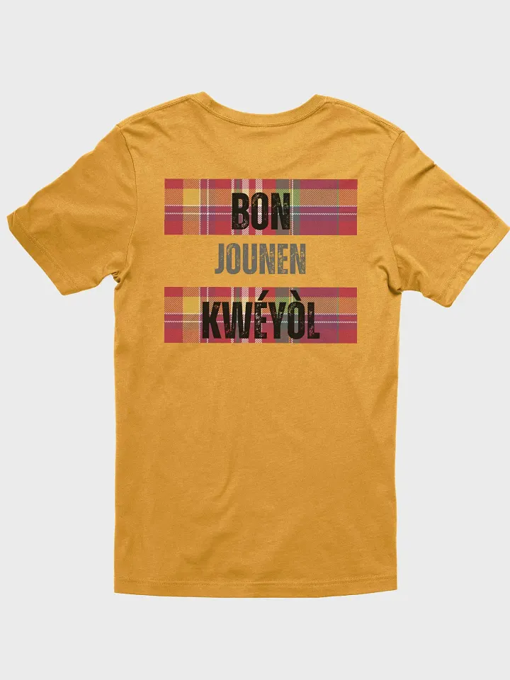 Kwéyòl Madras Vibes T-Shirt product image (81)