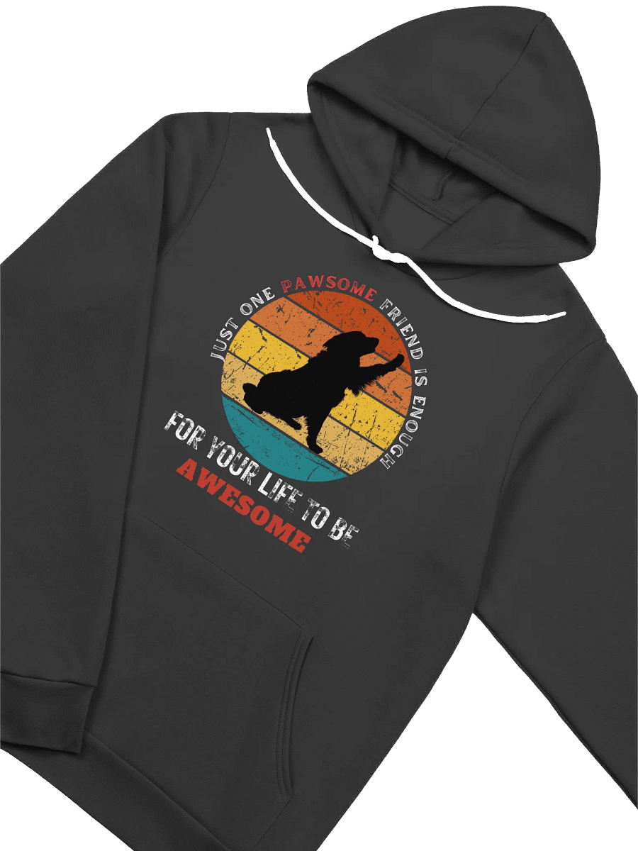 Pawsome Friend Dog Lover Hoodie product image (2)