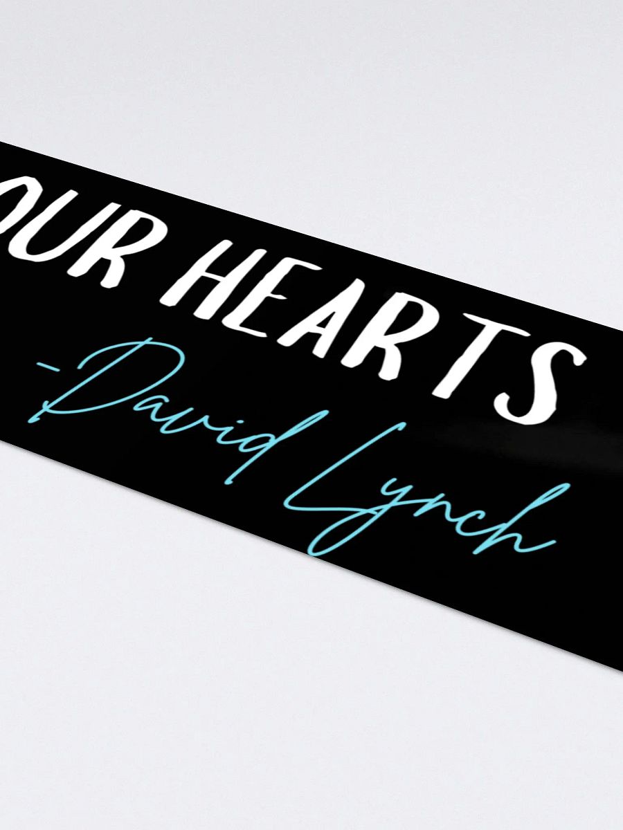 David Lynch Quote Bumper Sticker product image (4)