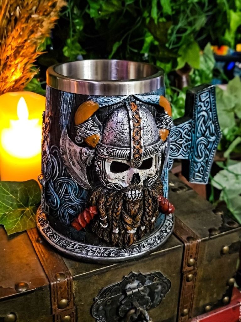 The Armored Kingdom Skullhelm Norse Mug product image (5)