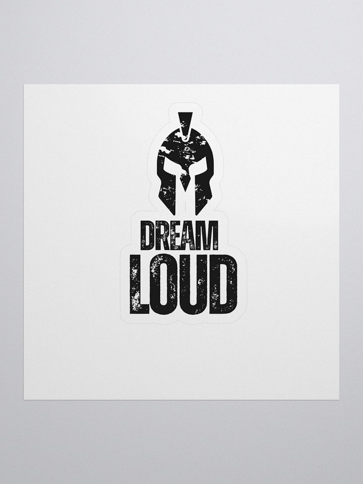 Dream Loud - Helmet - Sticker product image (1)