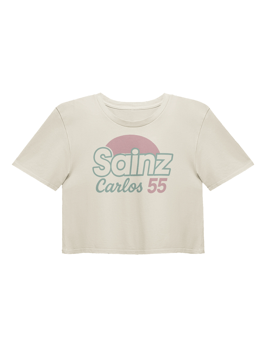 Sainz 55 Smooth Operator F1 Women's Crop Top product image (1)