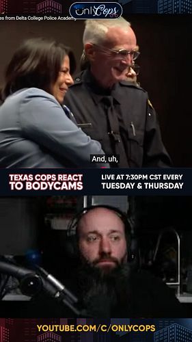 REAL LIFE JOHN NOLAN?? Texas Cops Reat to Elderly Rookie in California.