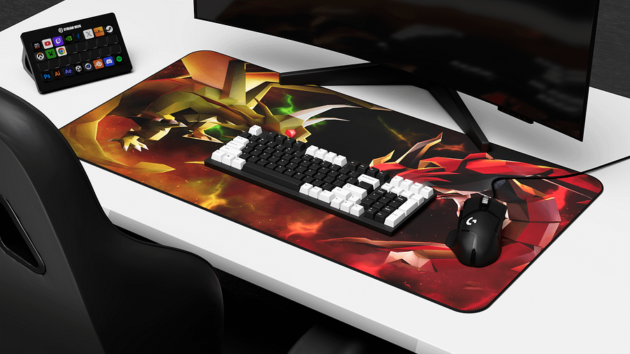The First and Final Flame | Premium Desk Mat product image (3)
