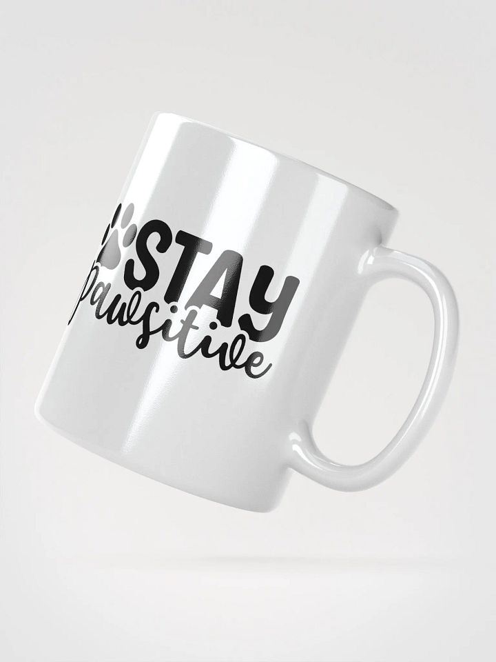 Stay Pawsitive Glossy Mug product image (4)