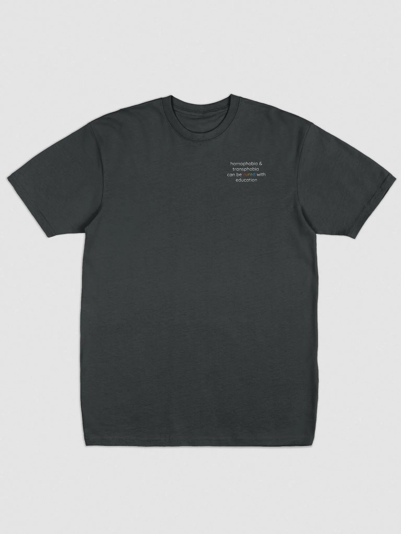 Cured with Education Embroidered Tee product image (1)