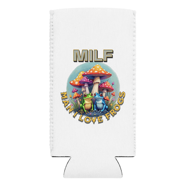 MILF Man I Love Frogs Whimsical Can Cooler product image (2)