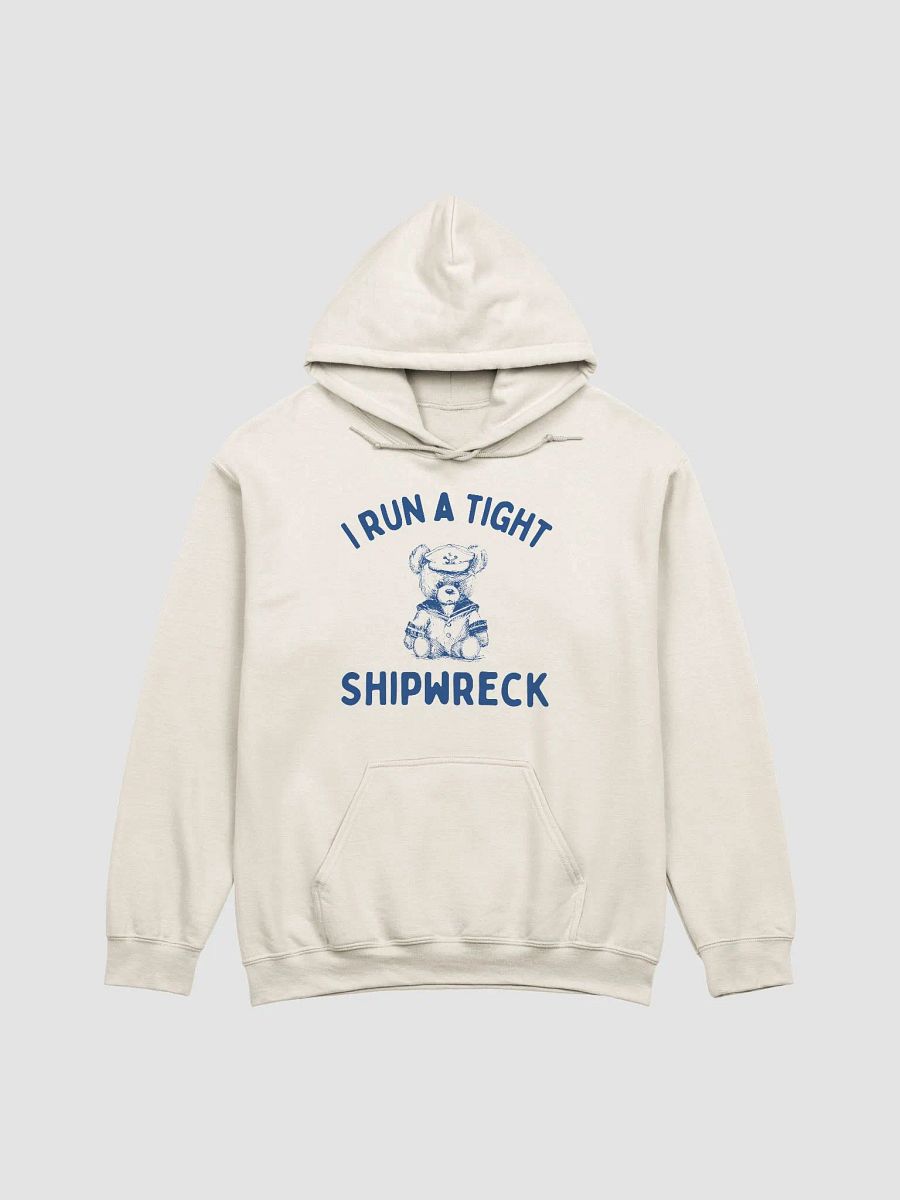 I run a tight shipwreck Hoodie product image (1)