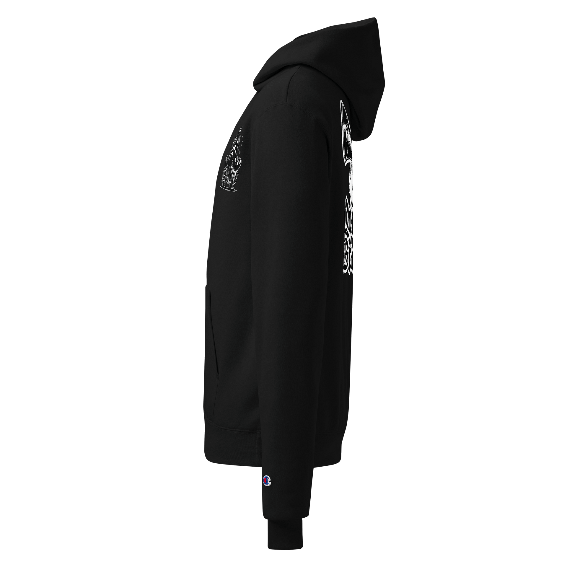 Repulsive “Quitcha Bitchin’” - Premium Champion Hoodie product image (3)