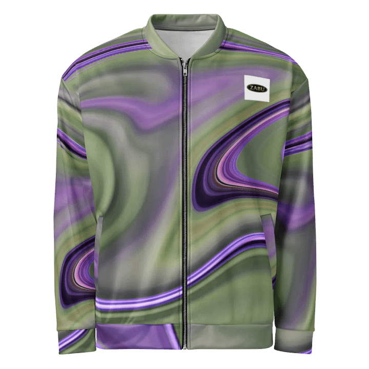 Oasis Swirl All-Over Bomber Jacket product image (1)