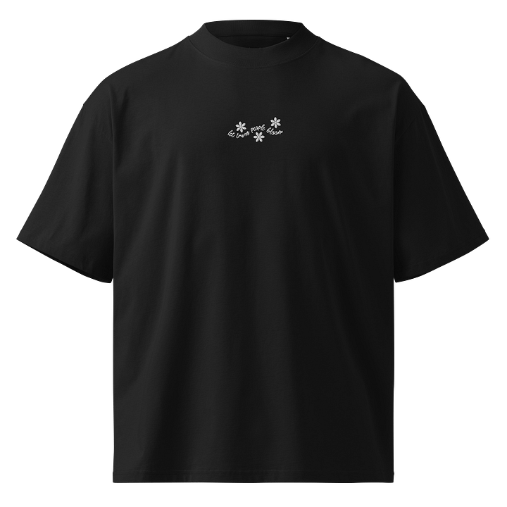 Let Trans People Bloom Embroidered Tee product image (1)