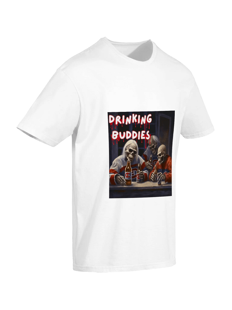 Skeleton Drinking Buddies T-Shirt product image (2)