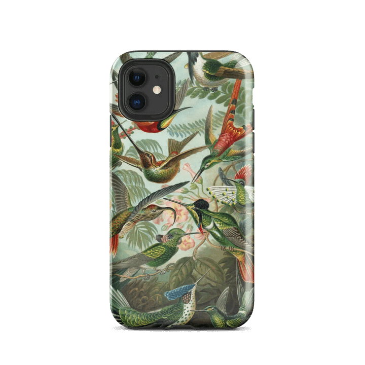 Hummingbirds by Ernst Haeckel Tough Case for iPhone® product image (24)