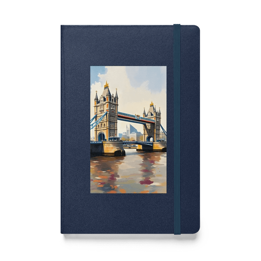 Tower Bridge, London, England hardcover notebook. product image (1)