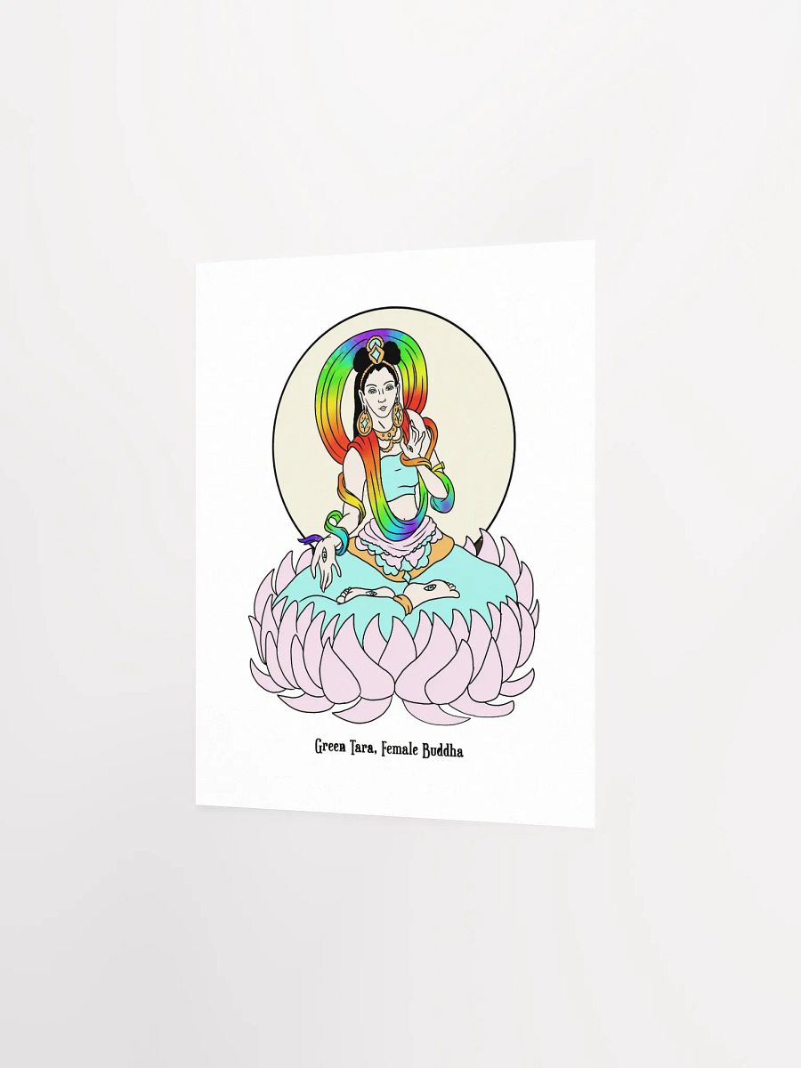 Green Tara 8x10 Print product image (2)