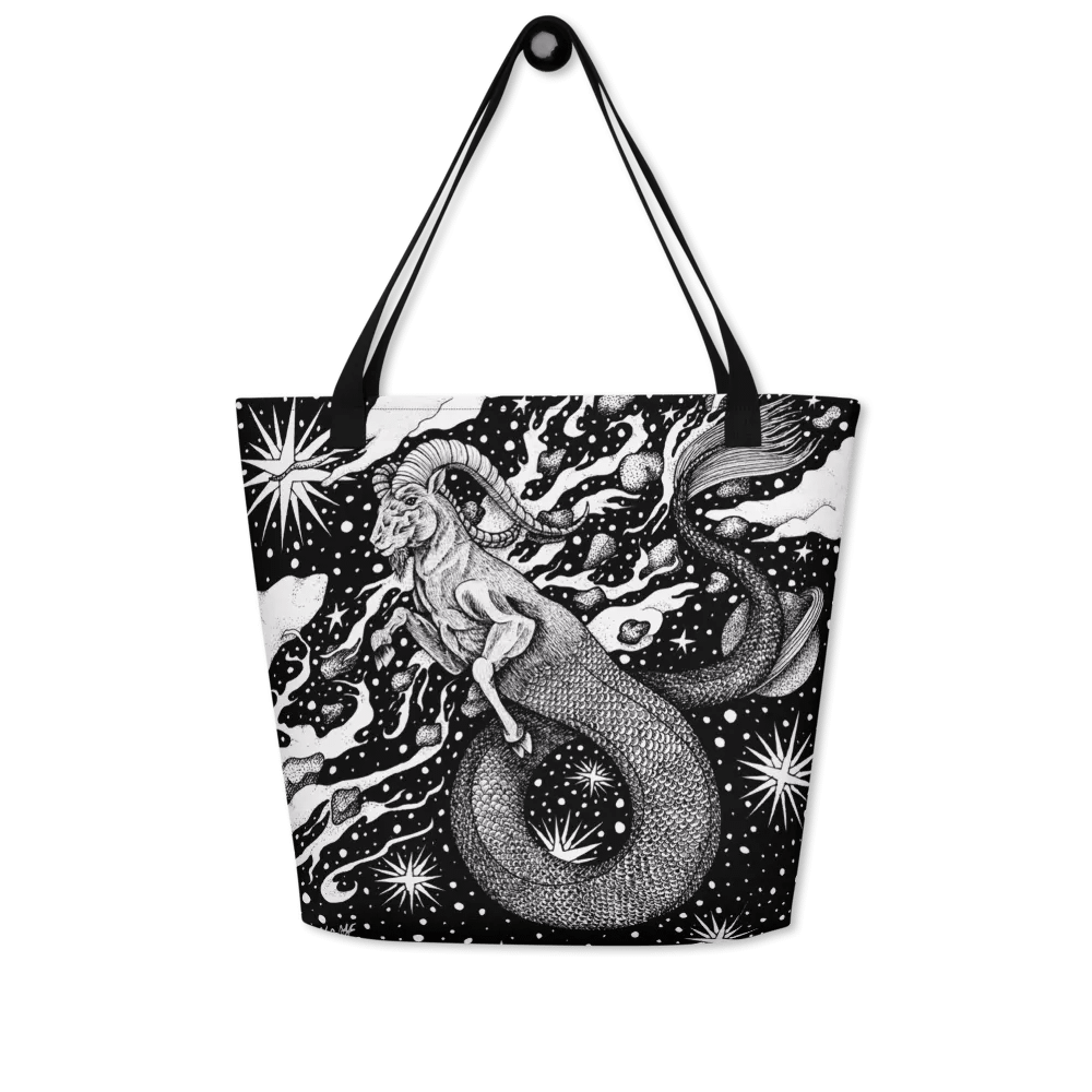 Capricorn Zodiac All Over Print Tote Bag product image (4)