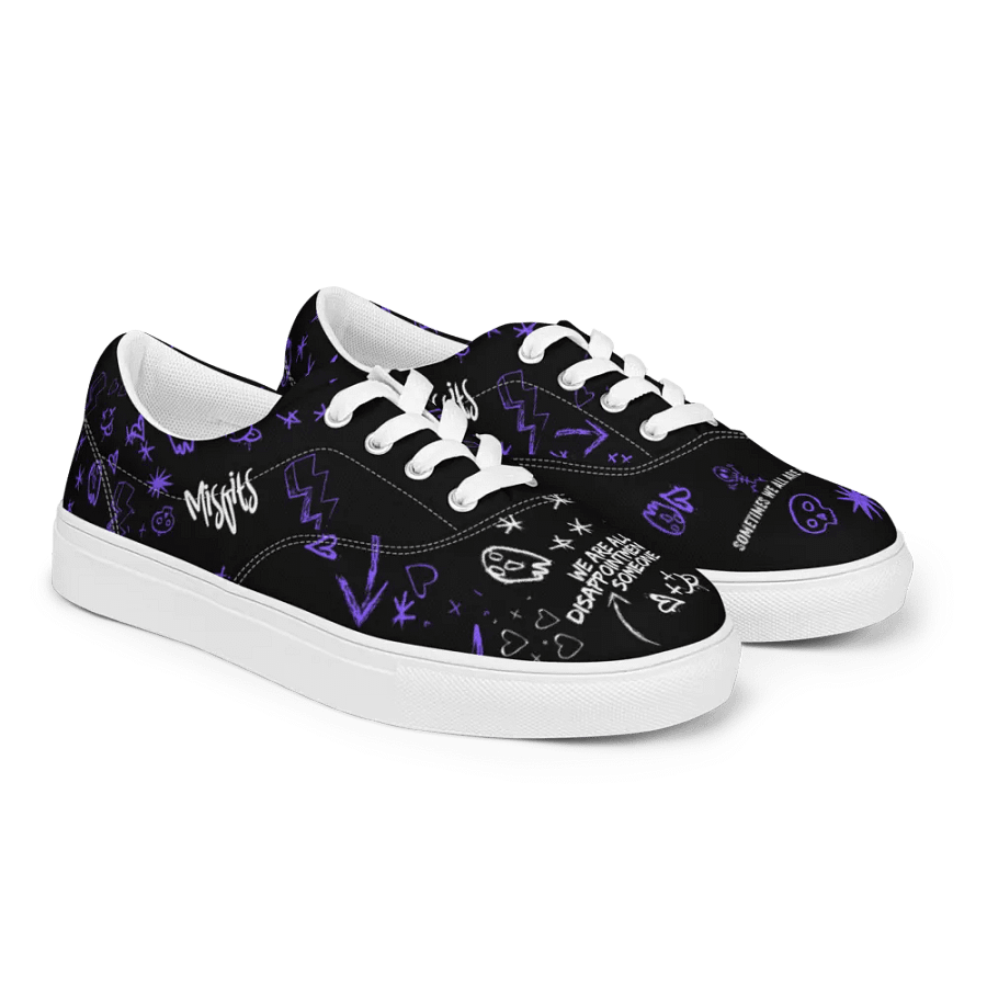 Misfits Graffiti Women's Canvas Sneakers product image (1)