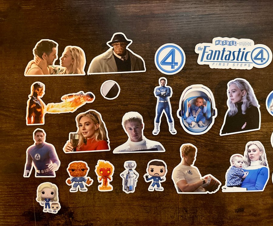 Fantastic 4 Stickers product image (4)
