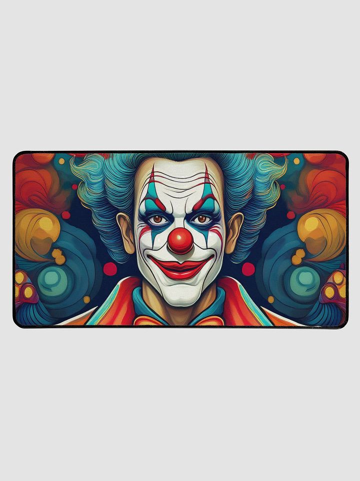 Desk Mat 15.5" x 31.5" clownin product image (1)
