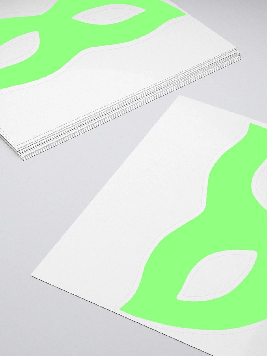 Green Mask Sticker product image (4)